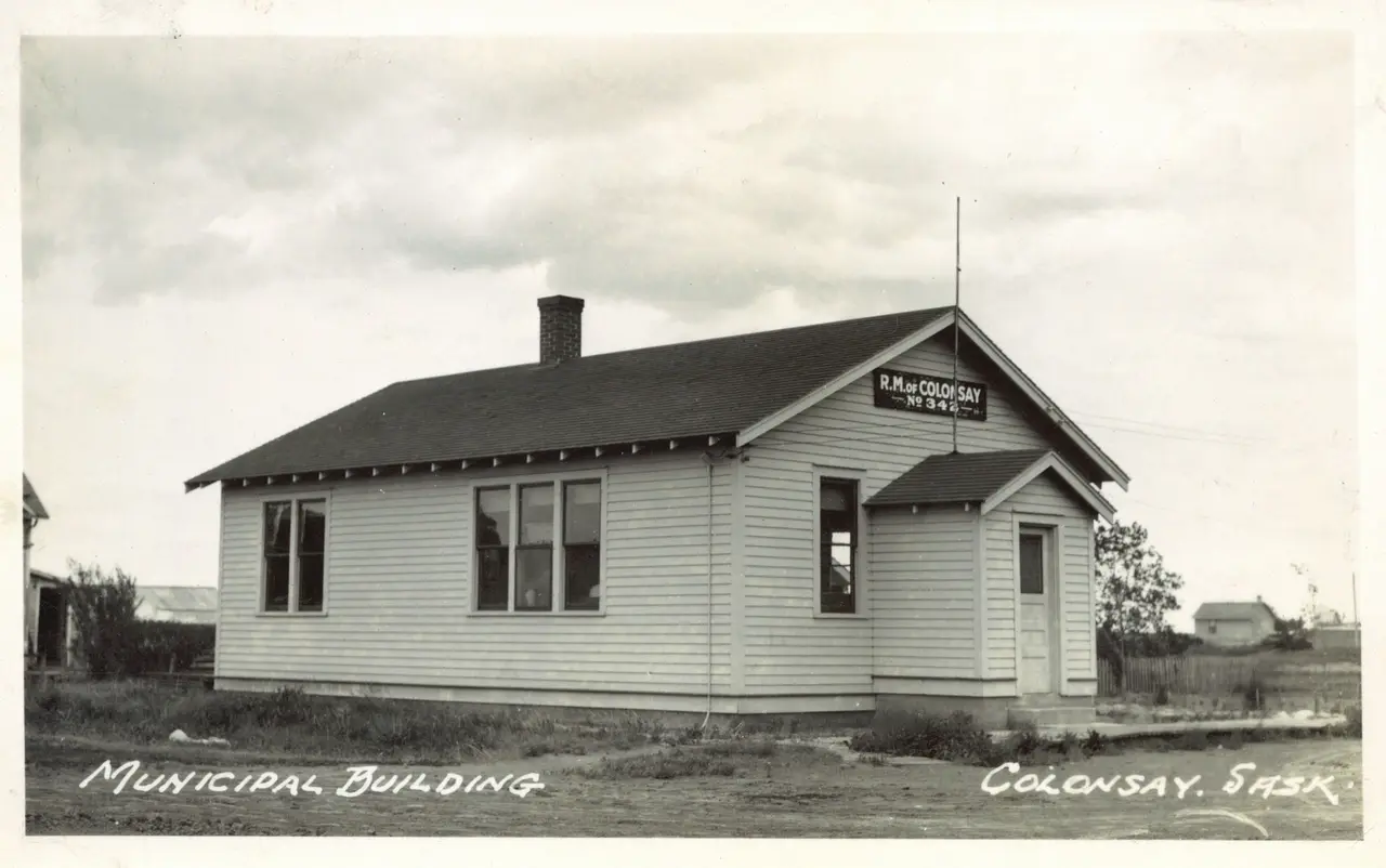 Municipal Building (R.M. of Colonsay No. 342), about 1930s